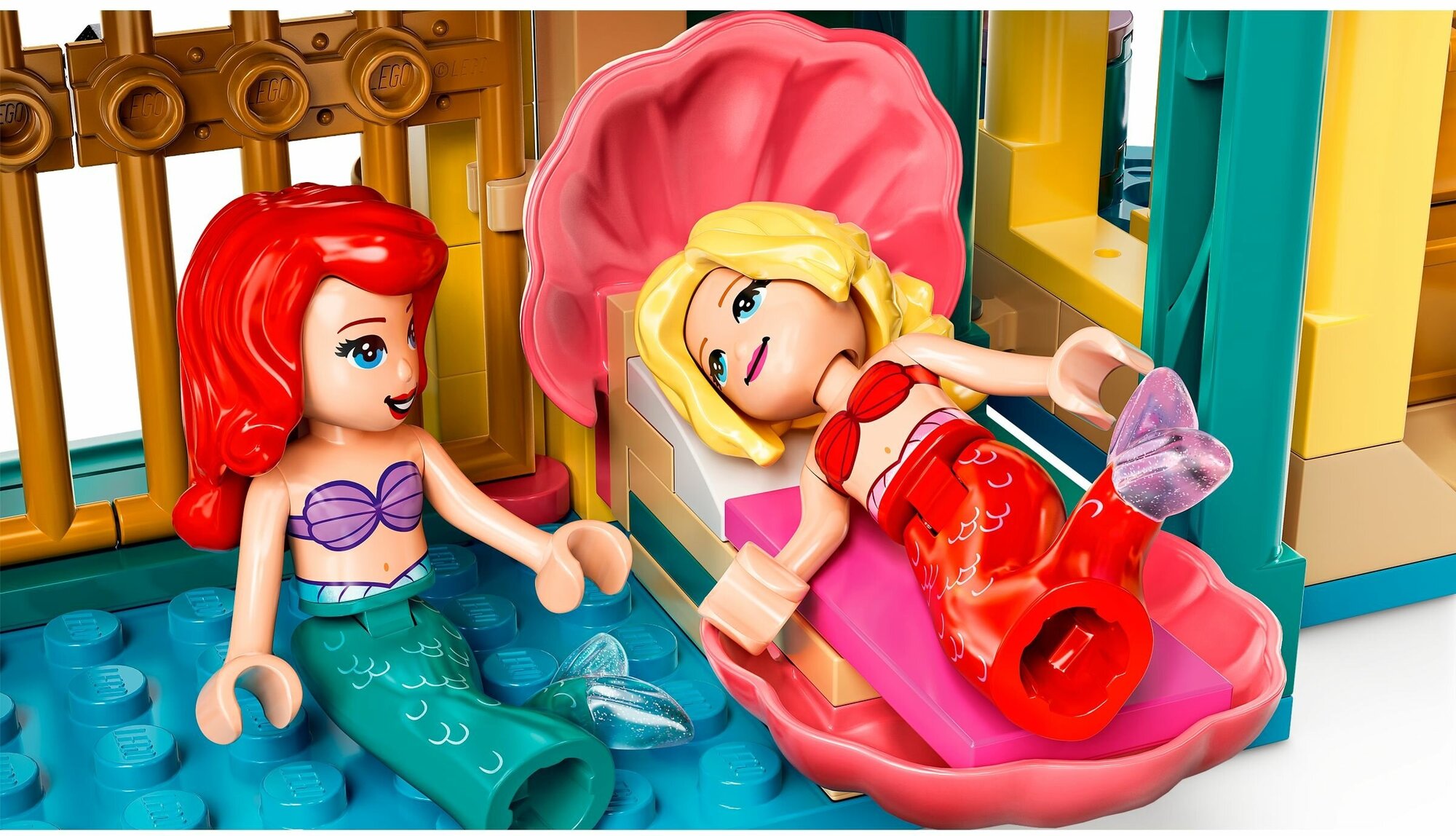 Конструктор LEGO Disney Princess 43207 "Подводный дворец Ариэль" - фото №20