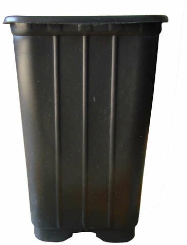 фото Горшки для рассады, (0,8л) (форм. полипр, черн)