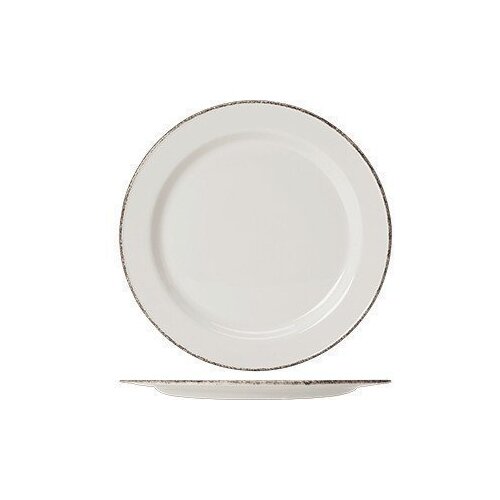 фото Тарелка мелкая «браун дэппл» фарфор d=25 см steelite