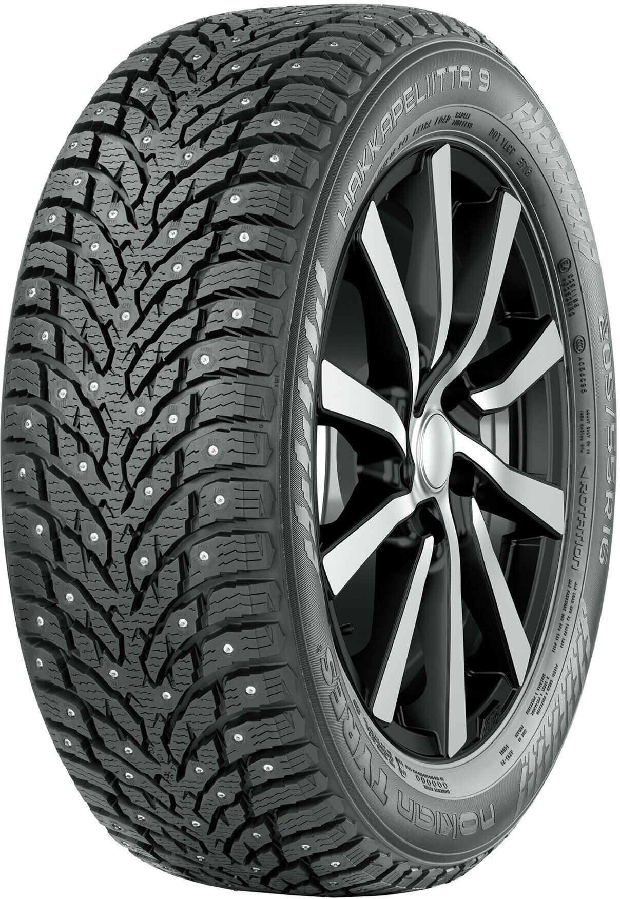 Зимние шины Nokian Tyres Hakkapeliitta 9 SUV 235/55 R18 104T XL шип