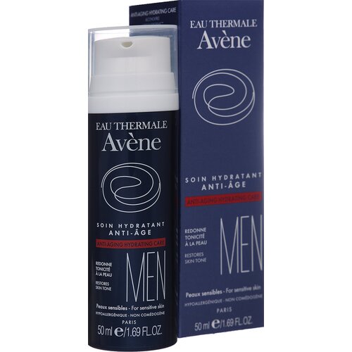 Avene Men Антивозрастная увлажняющая эмульсия для мужчин, 50 мл