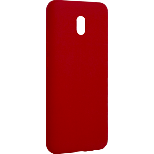 Чехол-крышка New Level для Xiaomi Redmi 8A, силикон, красный