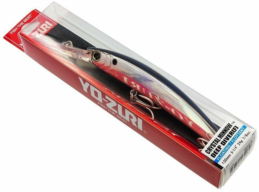 Yo-Zuri\Duel Воблер YO-ZURI CRYSTAL MINNOW DEEP DIVER R540 ( Длина (мм) 130; Вес (гр) 24 / B)