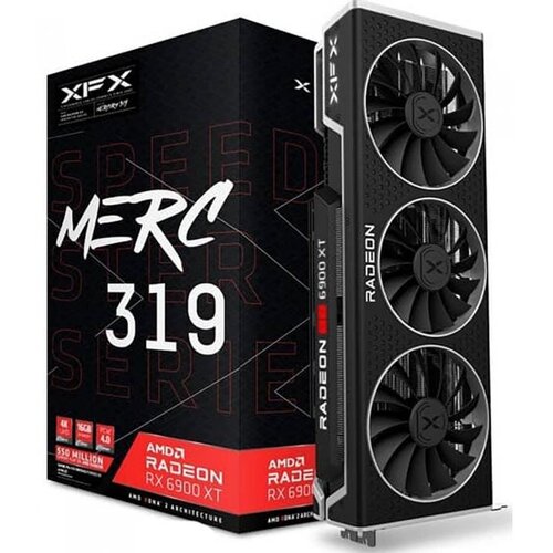 Видеокарта XFX RX 6900 XT Speedster SWFT 319 Gaming 16Gb RX-69XTAQFD9 9823300₽