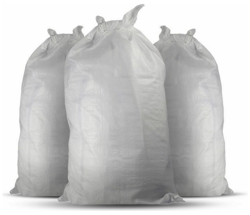 GAVIAL Мешок для строительного мусора (полипропиленовый) Белый, 55х95 см, 100 шт (тканный) 00002280