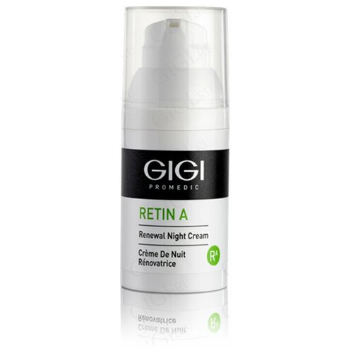 GIGI Retin A Renewal Night Cream Крем ночной обновляющий, 30мл gigi ester c night renewal cream ночной обновляющий крем для всех типов кожи 50 мл