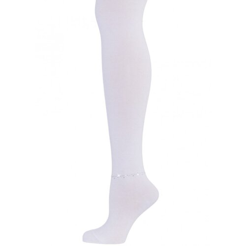 Колготки Larmini для девочек, классические, размер 110, белый