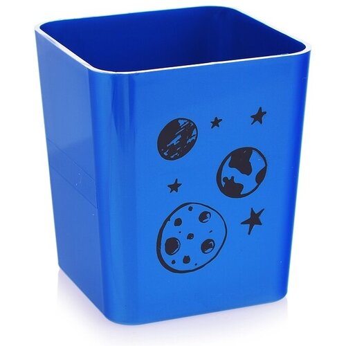 Подставка настольная Erich Krause Пластиковая, Base, Outer Space, синий (58006)