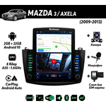 Штатная магнитола для Mazda 3, Axela (2009-2013) на Android (DSP, CarPlay , SIM, Микрофон, GPS, 4G, Wi-Fi - 2/32 Гб, 8 ядер) - Dolmax TS-MZ-309 - изображение
