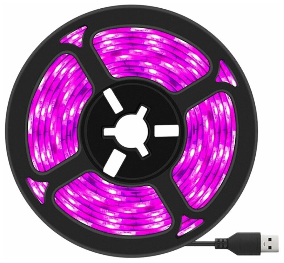 Светодиодная лента (фитолента) для растений 2 метра