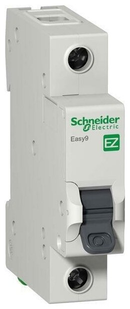 Автоматический выключатель Schneider Electric Easy9 1P 6А характеристика C