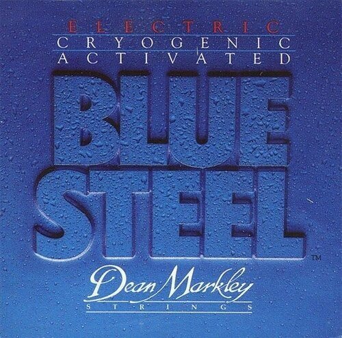 DeanMarkley 2555 Blue Steel -струны для электрогитары (8% никел. покрытие, заморозка) толщина 12-54