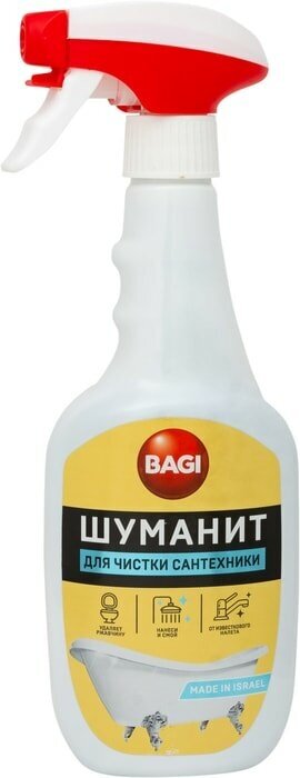 Средство для чистки сантехники Bagi Шуманит 500мл