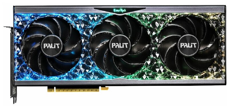 Видеокарта Palit GeForce RTX 4070 Ti GameRock 2310MHz PCI-E 4.0 12288Mb 21000MHz 192-bit HDMI 3xDP NED407T019K9-1045G