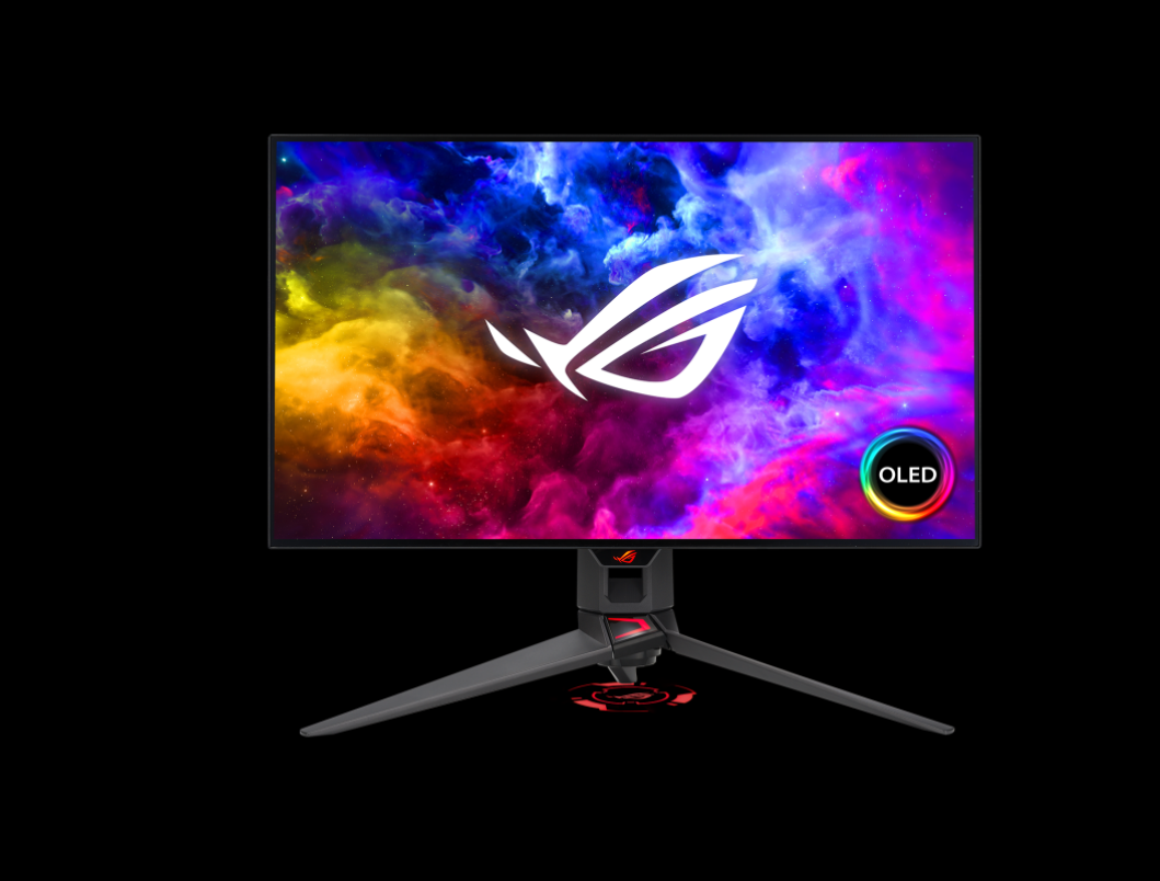 27" OLED Монитор ASUS ROG PG27AQDM (2023), 2560×1440, 109 PPI , 16:9 , 240 Гц , 10 Bit , 0,03 мс , OLED