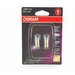 Светодиодная лампа OSRAM 3924WW-02B T4W 24V-LED (BA9s) 4000K 1.0W Warm White LEDriving premium (блистер 2шт.)