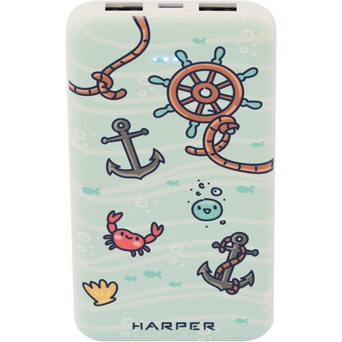 Портативный аккумулятор HARPER PB-0016 / 0018 / 0019 / 0020 / 0021 / 0023 / 0024 / 0025, Sea