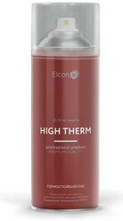 Лак Elcon Термостойкий High Therm 250°С для печей и каминов, бесцветный, 520 мл