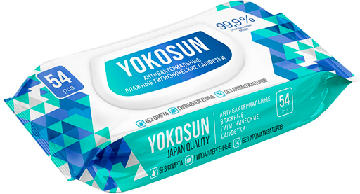 Влажные салфетки YokoSun Гигиенические 54 шт