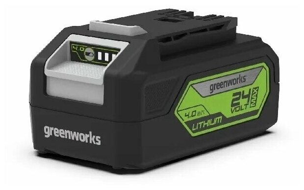 Триммер аккумуляторный Greenworks G24LT30K4, 24 V, 30,5 см, с АКБ 4Ач и ЗУ - фотография № 3