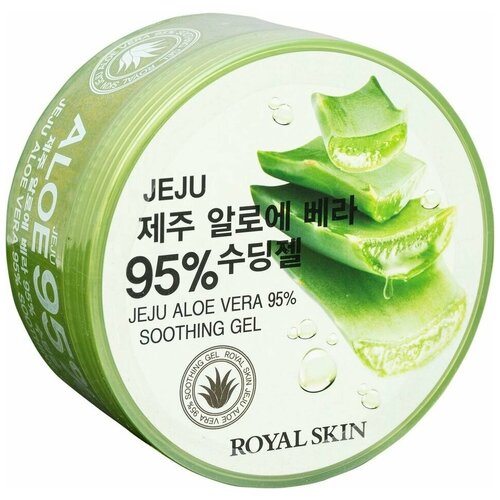 Многофункциональный гель для лица и тела с 95% содержанием Aloe Royal Skin, 300 мл