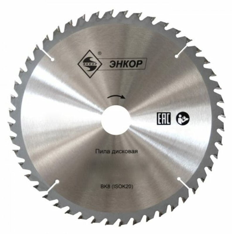 фото Диск пильный по дереву (216х30 мм; z60) Энкор (48558)