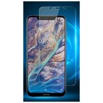 Неполноэкранное защитное стекло для Nokia 8.1 - изображение