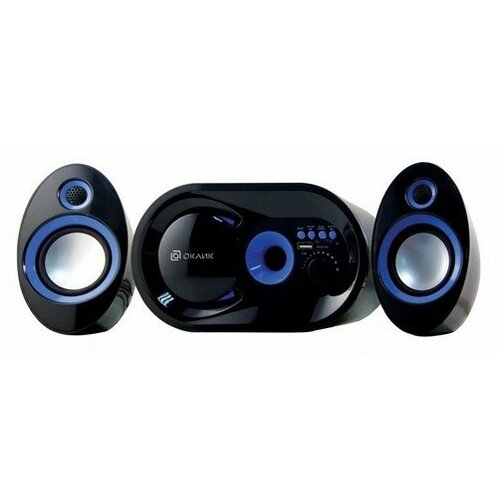 Колонки Oklick OK-433BT черный 302500₽