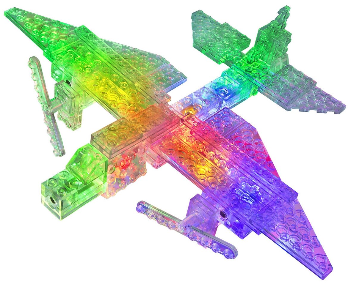 Laser Pegs Конструктор Грузовой самолет 12 в 1