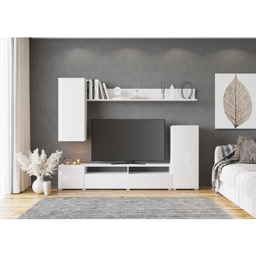 Гостиная МДФ Лира Мебель Гигант белый глянец 12618₽