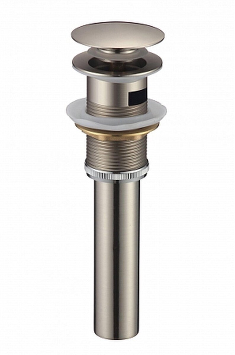 Донный клапан для раковины, умывальника с переливом (32мм) S-XS001L - фотография № 1