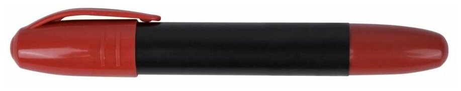 Маркер строительный FIT, перманентный, красный, толщина линии 3 мм — фото 1