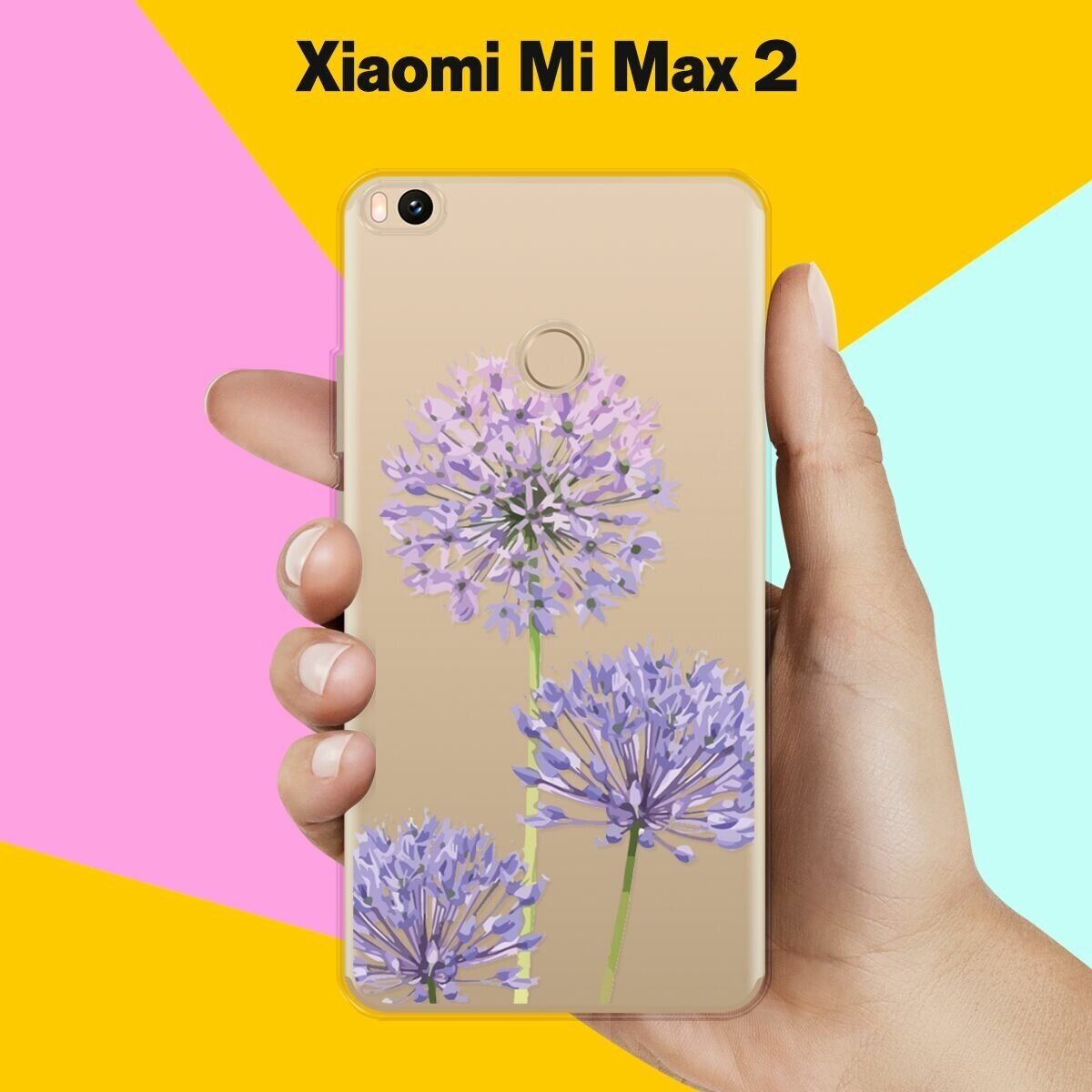 Силиконовый чехол на Xiaomi Mi Max 2 Цветы 40 / для Сяоми Ми Макс 2
