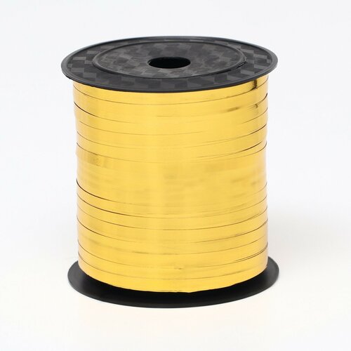 Лента голографическая золотая 05 см х 225 м 449₽