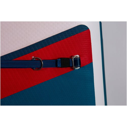 Лента эластичная для крепления багажа на носу SUP-доски RED PADDLE Flat Bungee голубая длинная (58 см)
