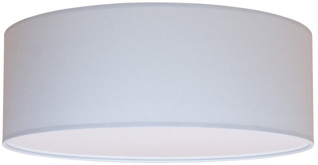 Светильник потолочный абажур C 450 DRUM светло-серый - фотография № 1