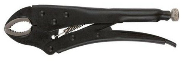 фото Зажим ручной с фиксатором тип WR черненый 250 мм FIT 52713