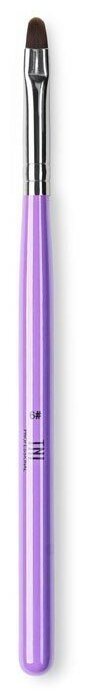 фото TNL PROFESSIONAL Tnl, кисть для геля закругленная (№6 сиреневая)