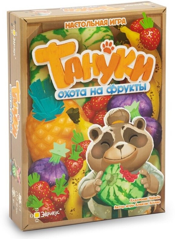 Настольная игра Тануки: Охота на фрукты