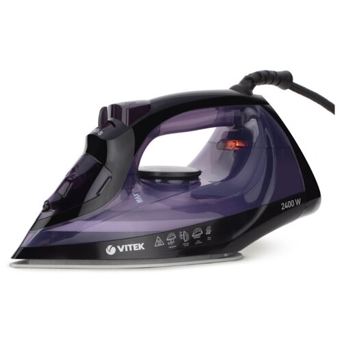 Утюг VITEK VT-8316 фиолетовыйчерный 262600₽