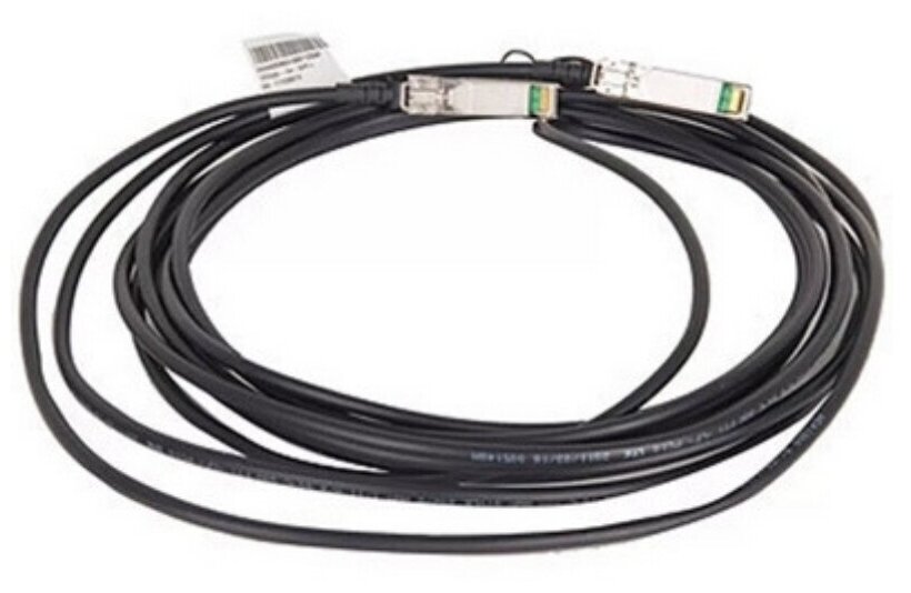 Кабель HPE BladeSystem c-Class 10GbE SFP+ to SFP+ 5m Direct Attach Copper Cable (537963-B21)