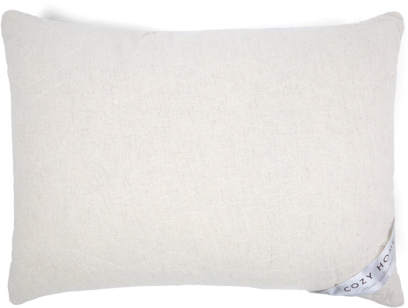 Подушка "Cozy Linen" (50х70) лён/хлопок, наполнитель лён - фотография № 1