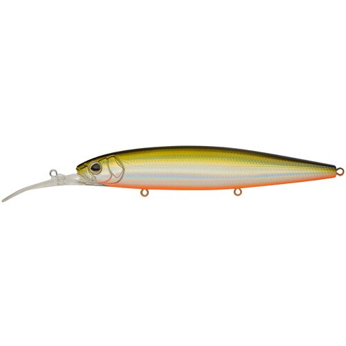 фото Воблер минноу strike pro bold deep diver 130sp, цвет: 612t natural shad silver, (eg-191l#612t)