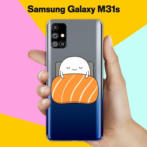 Силиконовый чехол Суши засыпает на Samsung Galaxy M31s силиконовый чехол суши засыпает на samsung galaxy note 10 lite