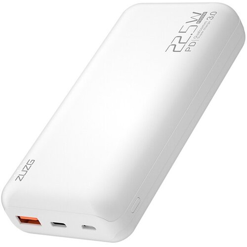 Powerbank ZUZG 20000mA PD 225W 2 входаTCMicro 2 выходаTCUSBa Dual mode Type-C 169900₽