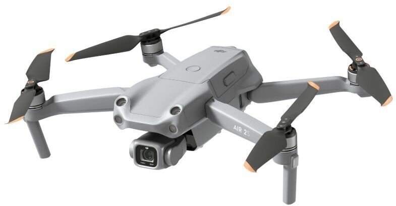 Квадрокоптер DJI AIR 2S Fly More Combo с камерой, серый [cp. ma.00000350.01]