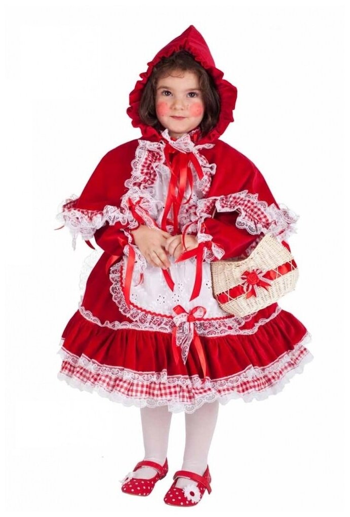 Детский костюм Красная Шапочка (1250) 110 см