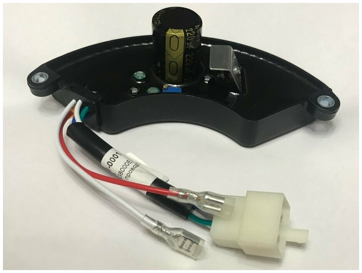 Блок AVR 1 колодка на 4 провода для генератора 7kW