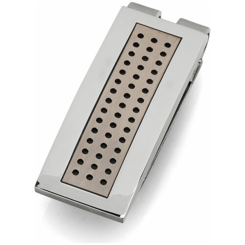 фото Зажим для денег colibri abyss stainless steel titanium, cb qmc-010500e, титан.