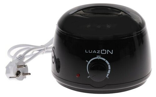 Воскоплав LuazON LVPL-07, баночный, 100 Вт, 400 г, регулировка температуры, 220 В, черный
